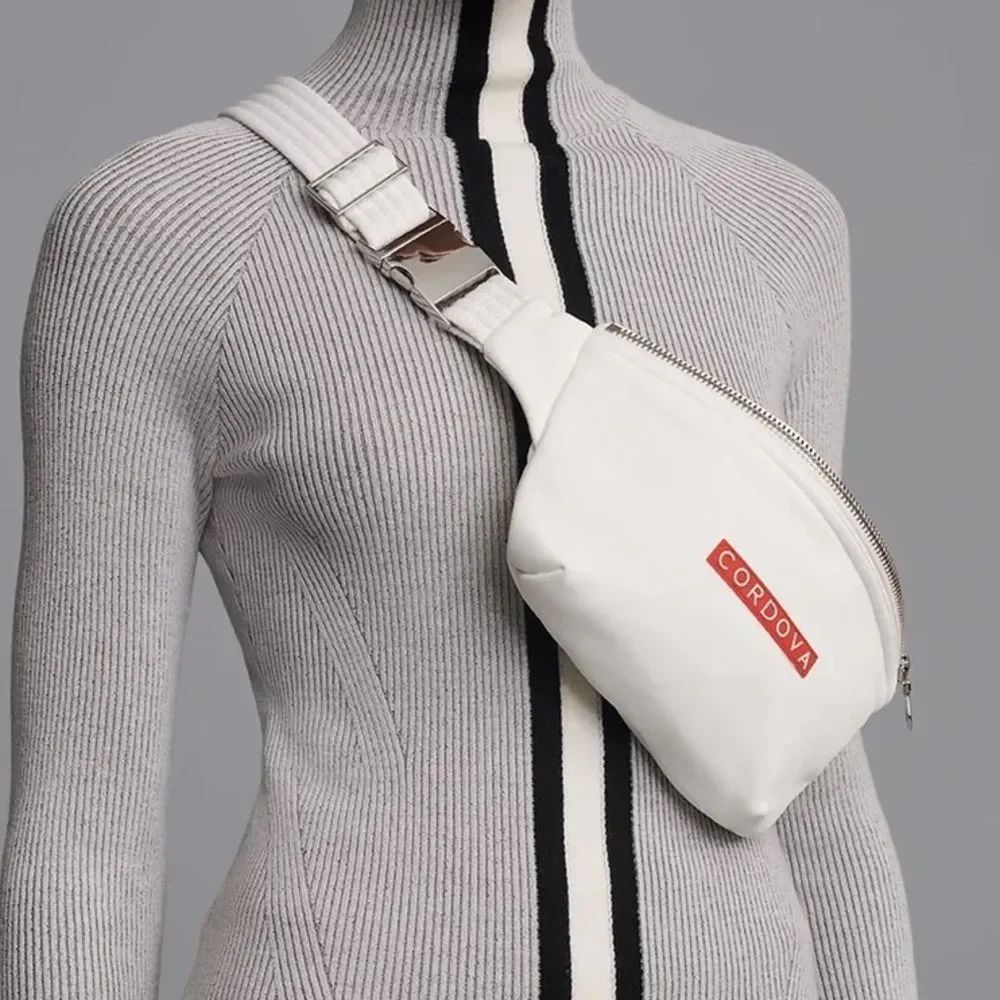 Cordova Bum Belt Bag Waist Bag Fanny Pack White Used